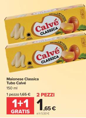 Maionese Classica Tubo Calvé