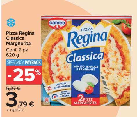 Pizza Regina Classica Margherita