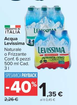 ACQUA LEVISSIMA