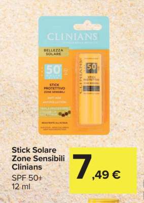 Stick Solare Zone Sensibili Clinians