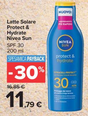 Latte Solare Protect & Hydrate Nivea Sun