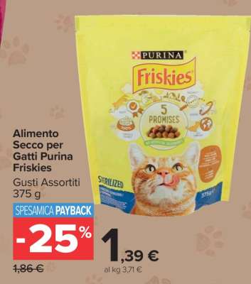 Alimento Secco per Gatti Purina Friskies