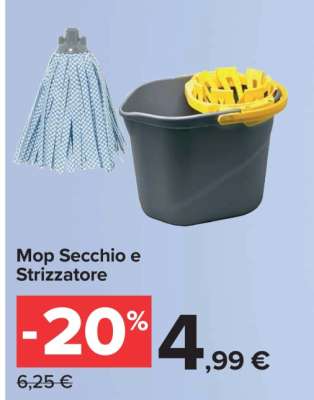 Mop Secchio e Strizzatore