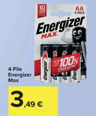 4 Pile Energizer Max