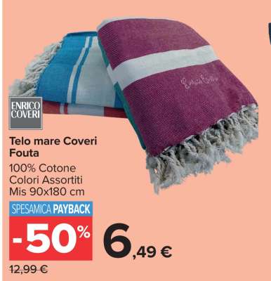 Telo mare Coveri Fouta