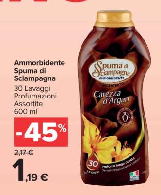 Ammorbidente Spuma di Sciampagna