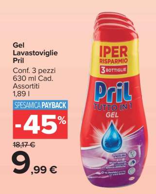 Gel Lavastoviglie Pril