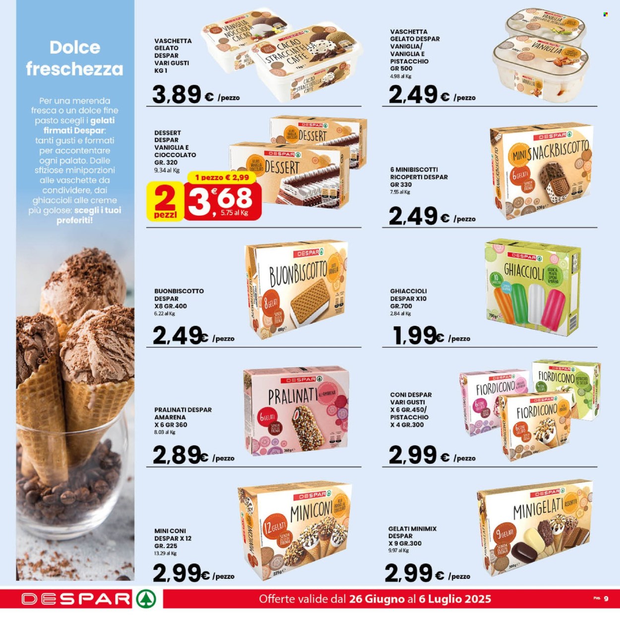 Volantino Despar - 26/6/2025 - 6/7/2025. Pagina 9