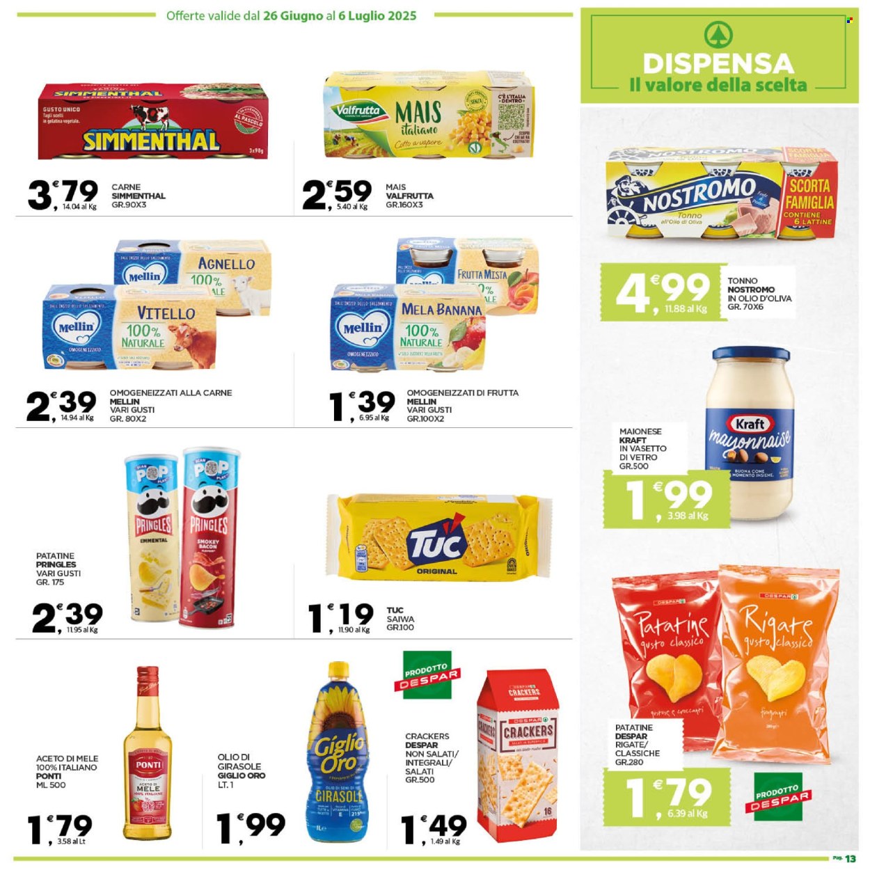 Volantino Despar - 26/6/2025 - 6/7/2025. Pagina 13