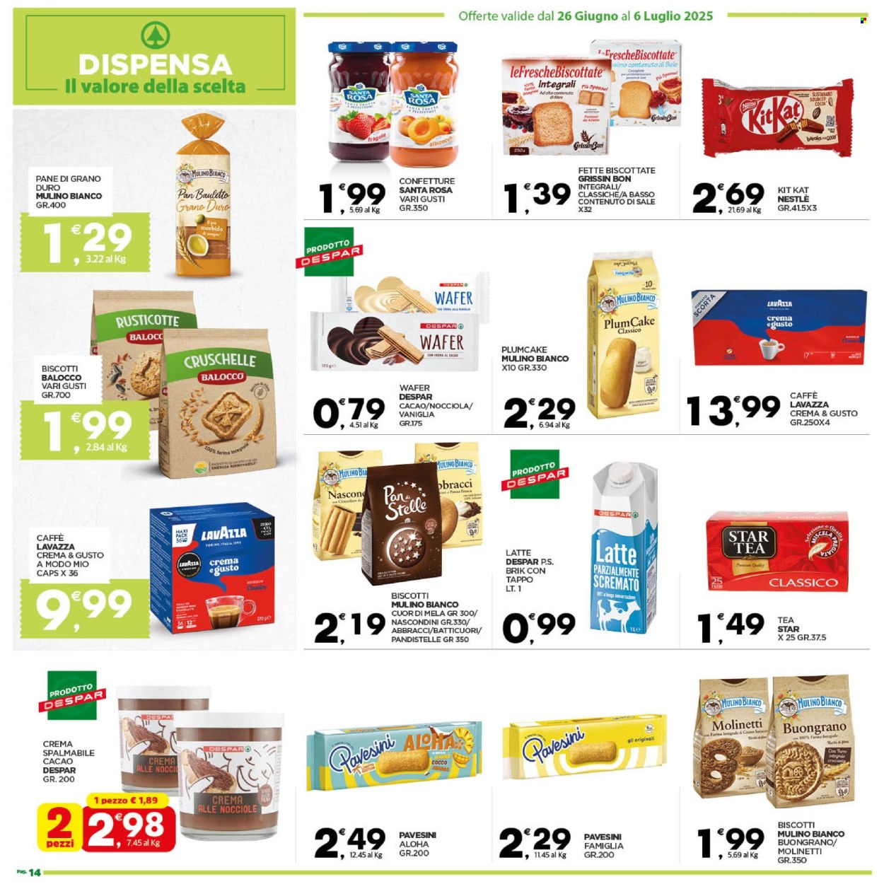 Volantino Despar - 26/6/2025 - 6/7/2025. Pagina 14