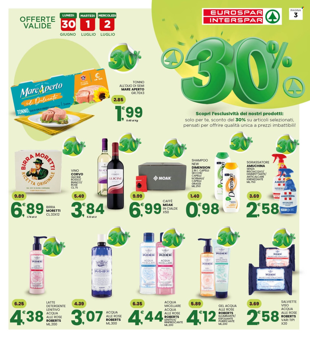 Volantino Eurospar - 26/6/2025 - 6/7/2025. Pagina 3