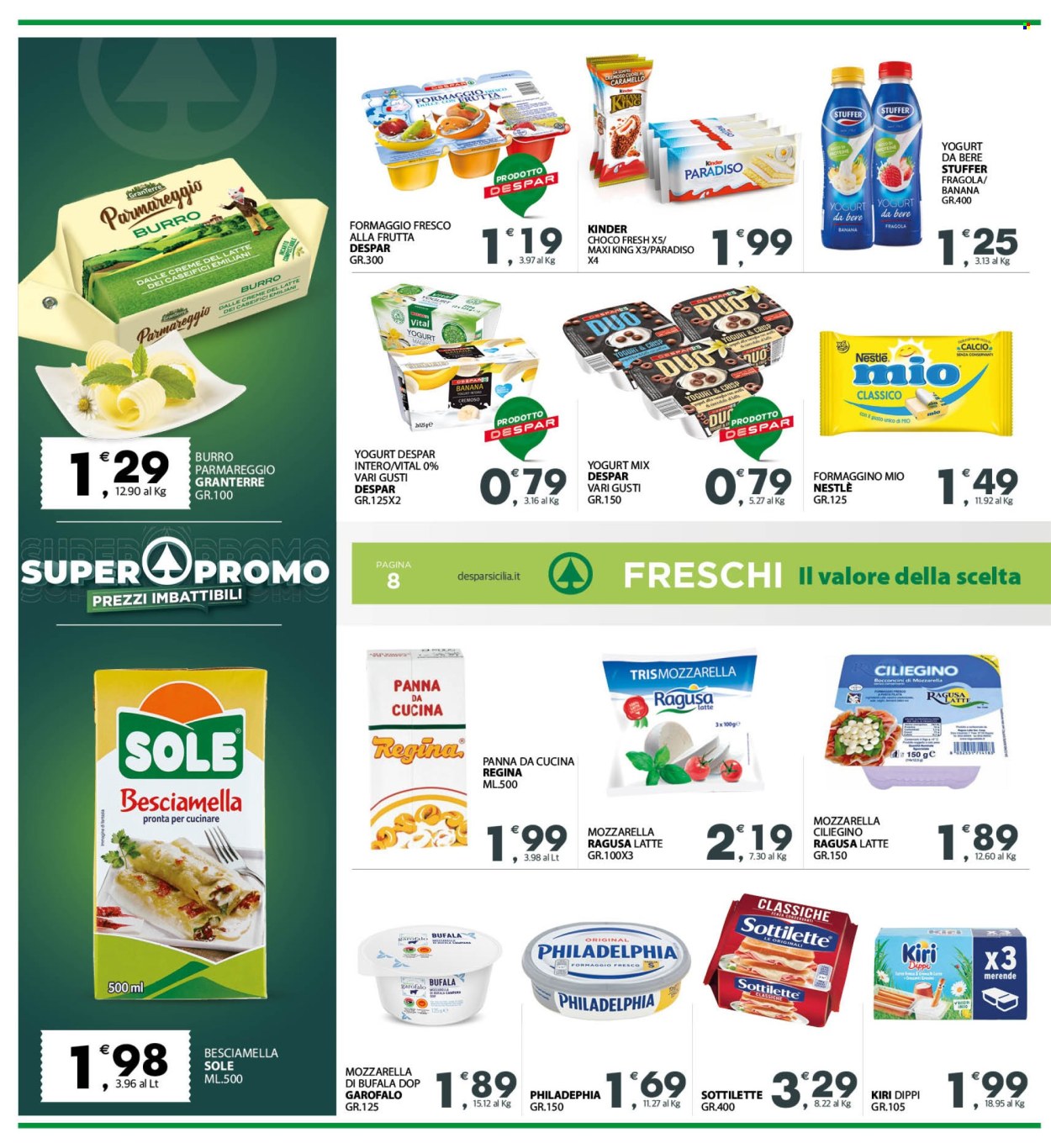 Volantino Eurospar - 26/6/2025 - 6/7/2025. Pagina 8