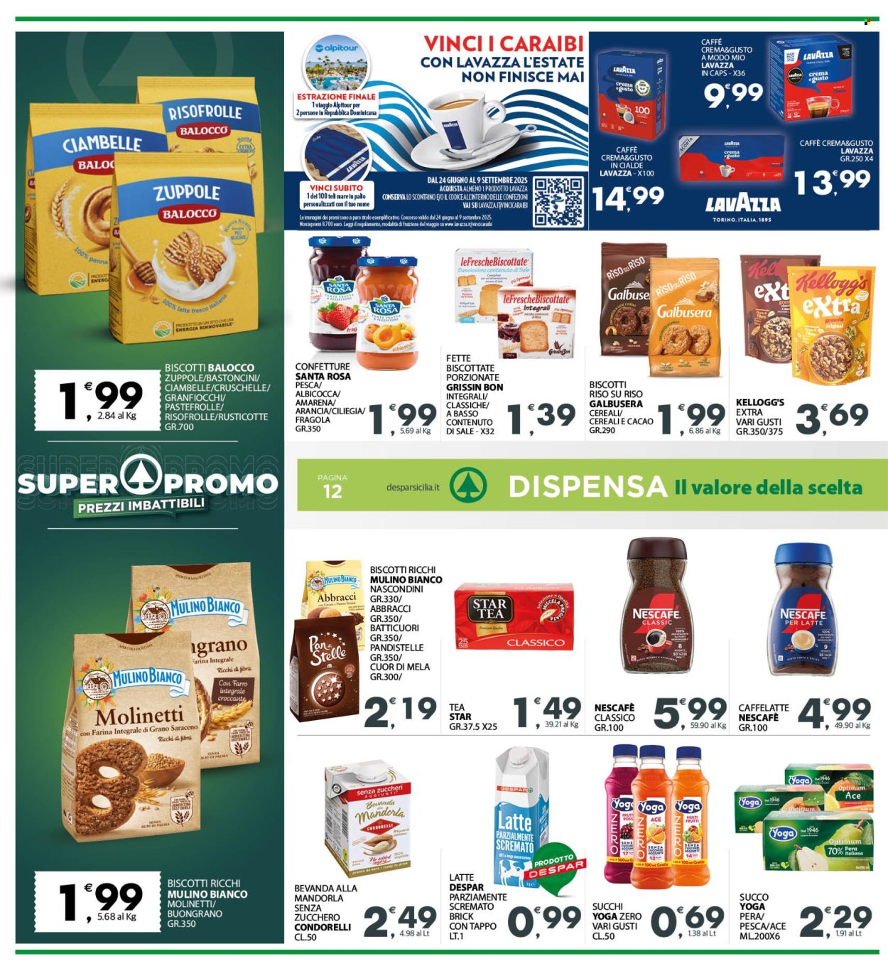 Volantino Eurospar - 26/6/2025 - 6/7/2025. Pagina 12