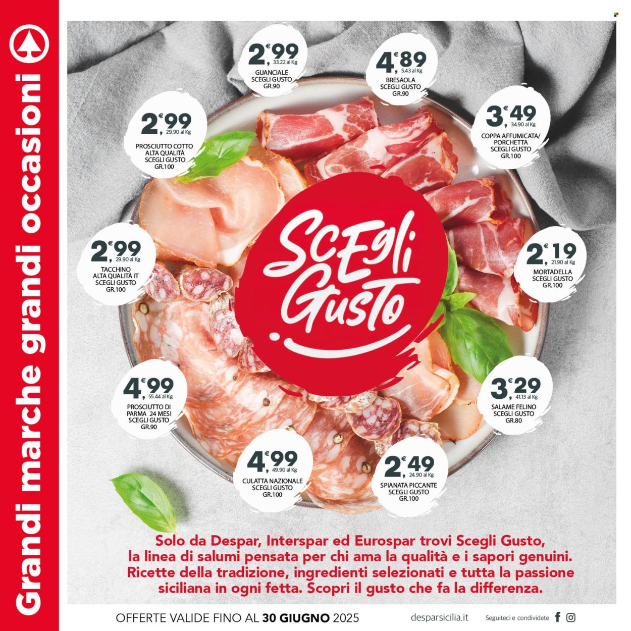 Volantino Eurospar - 25/6/2025 - 30/6/2025. Pagina 2