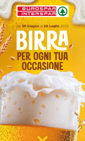 Volantino Eurospar - 30/6/2025 - 20/7/2025.