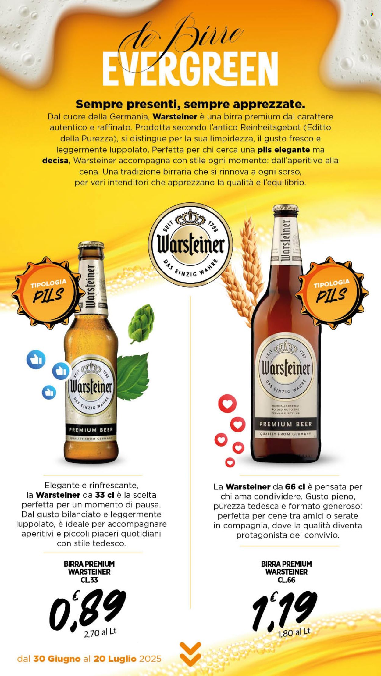 Volantino Eurospar - 30/6/2025 - 20/7/2025. Pagina 6