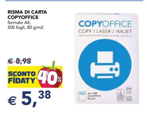 RISMA DI CARTA COPYOFFICE