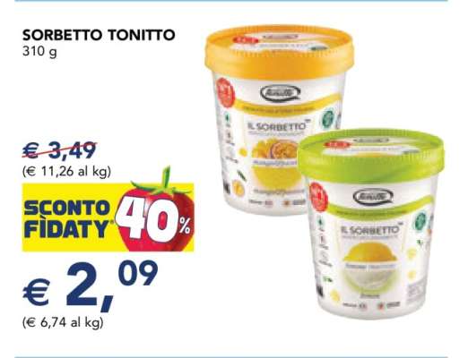 SORBETTO TONITTO