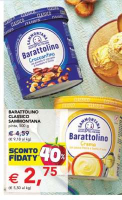 Barattolino Classico Sammontana