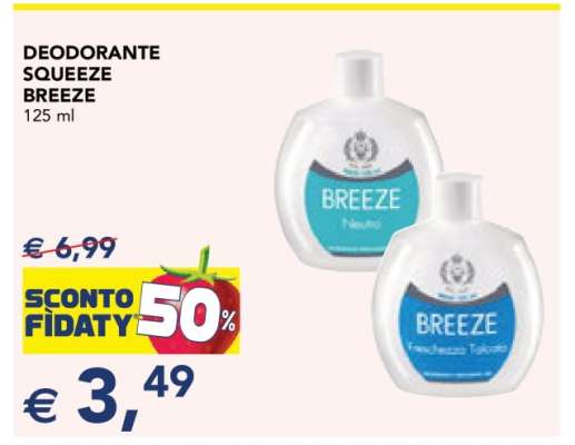Deodorante Squeeze Breeze