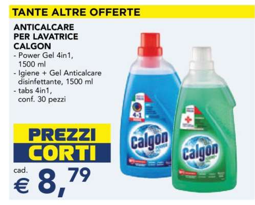 Anticalcare per lavatrice Calgon