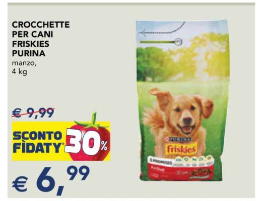 CROCCHETTE PER CANI FRISKIES PURINA