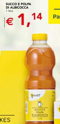 Succo e polpa di albicocca