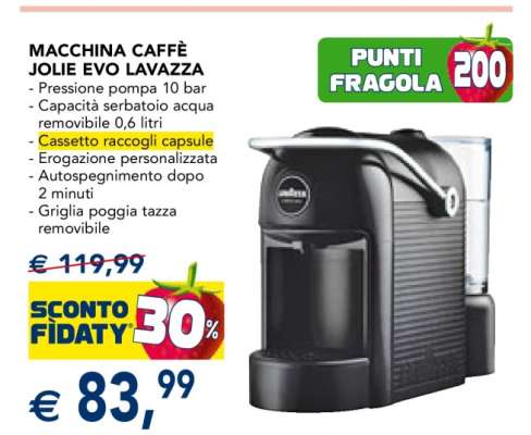 Macchina Caffè Jolie Evo Lavazza