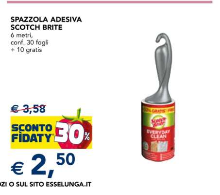 SPAZZOLA ADESIVA SCOTCH BRITE