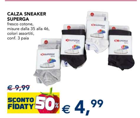 CALZA SNEAKER SUPERGA