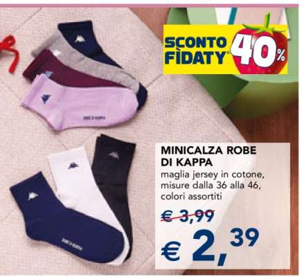 MINICALZA ROBE DI KAPPA