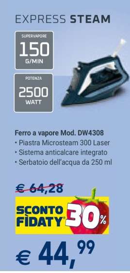 Ferro a vapore Mod. DW4308