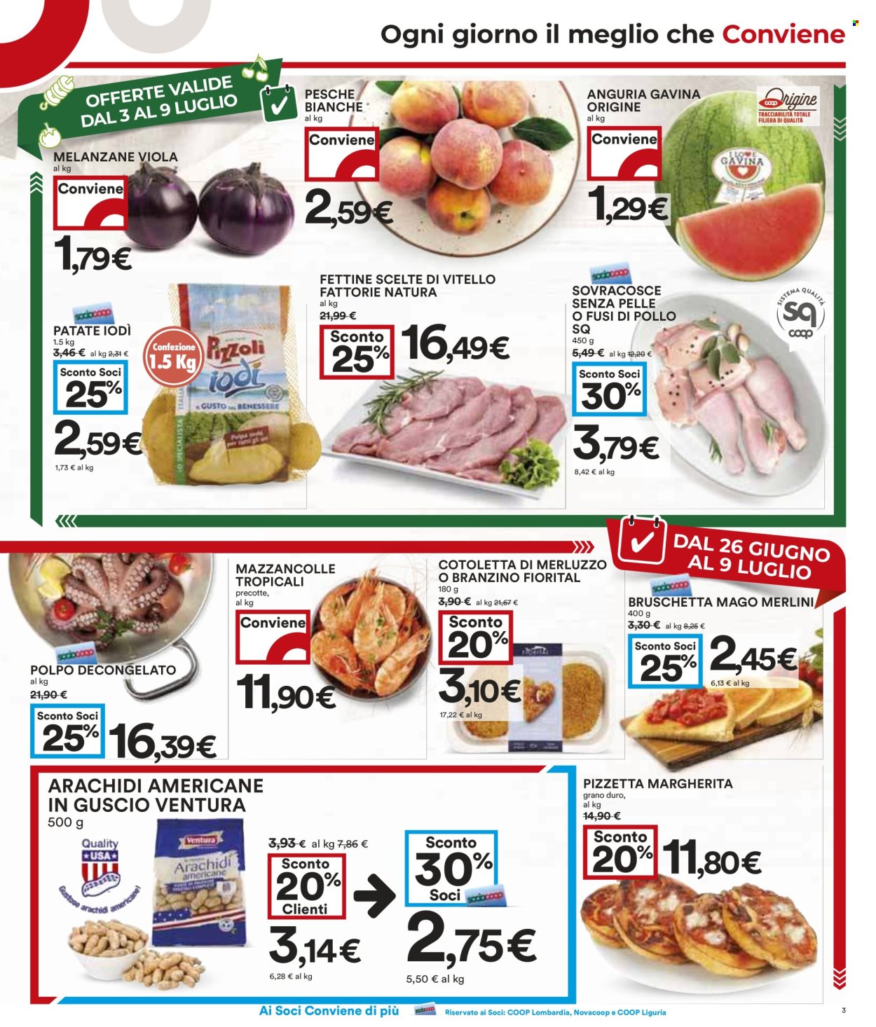 Volantino Coop - 26/6/2025 - 9/7/2025. Pagina 3