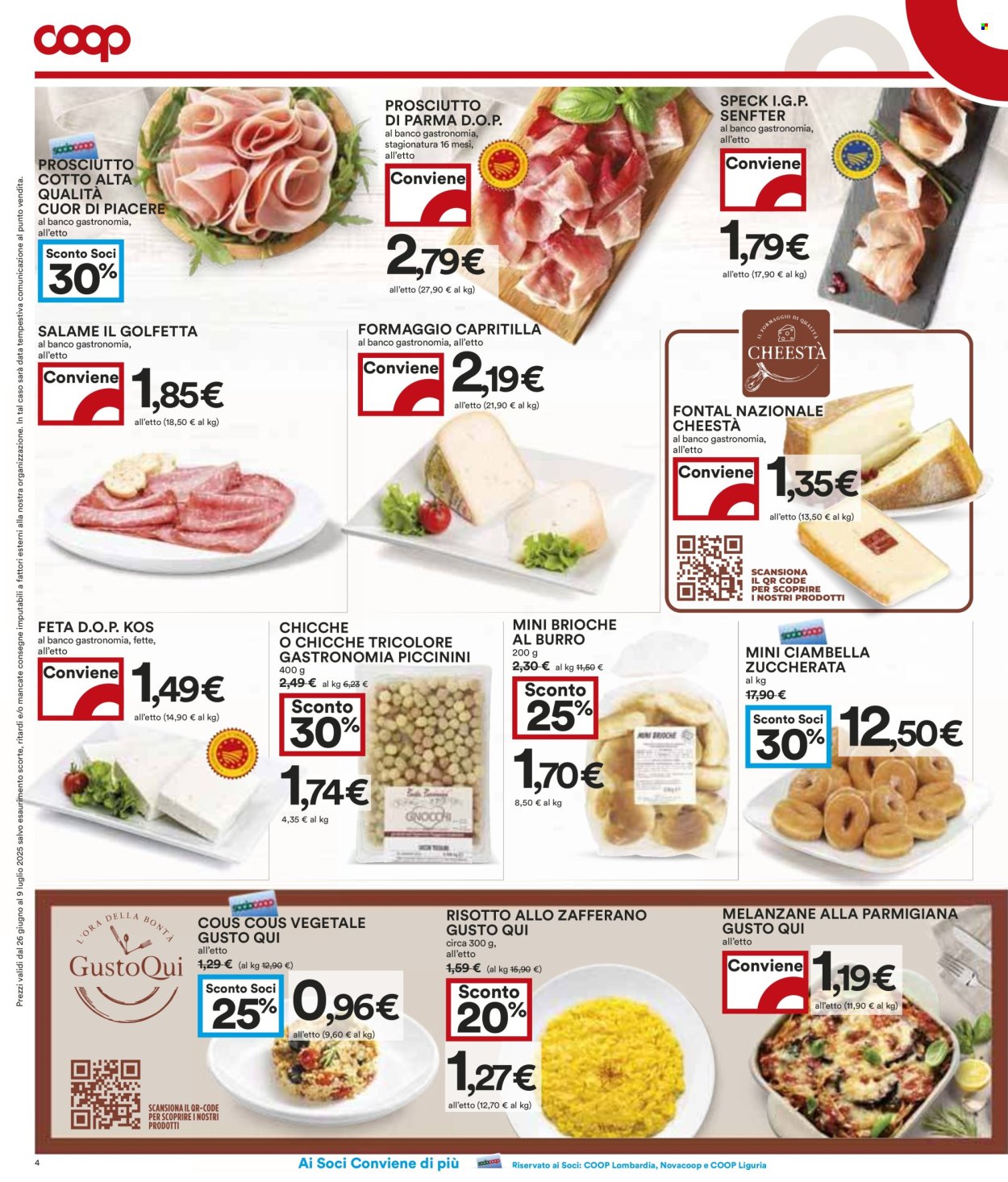 Volantino Coop - 26/6/2025 - 9/7/2025. Pagina 4