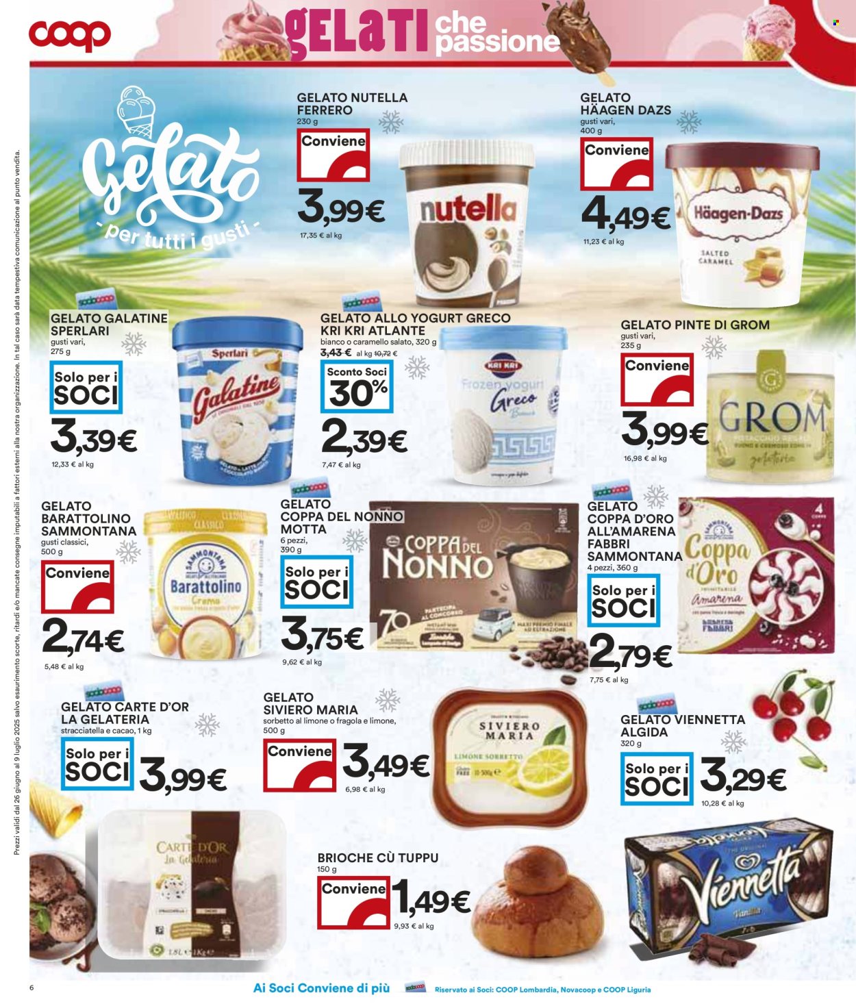 Volantino Coop - 26/6/2025 - 9/7/2025. Pagina 6