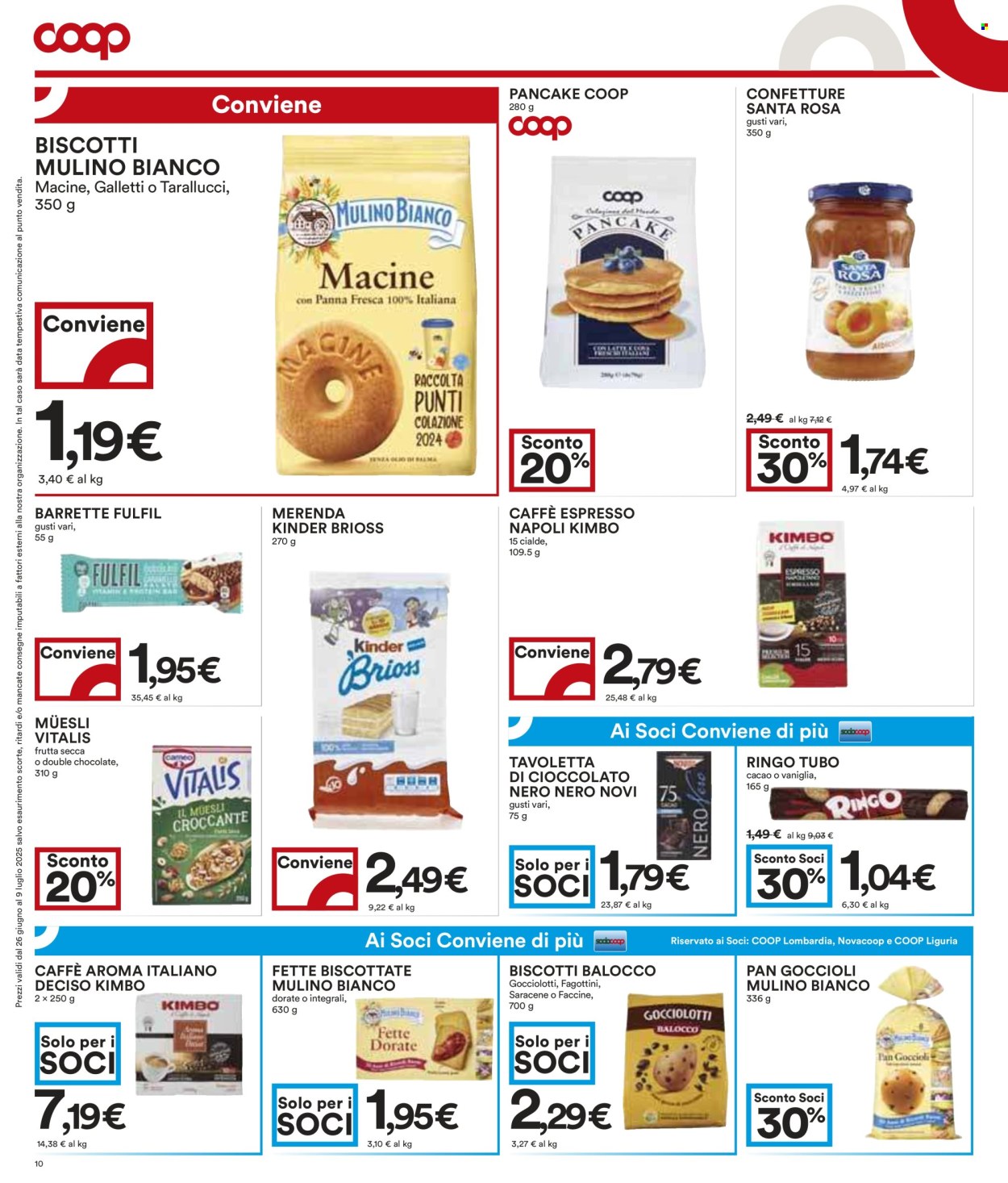 Volantino Coop - 26/6/2025 - 9/7/2025. Pagina 10