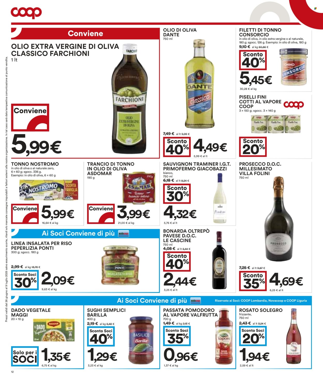 Volantino Coop - 26/6/2025 - 9/7/2025. Pagina 12