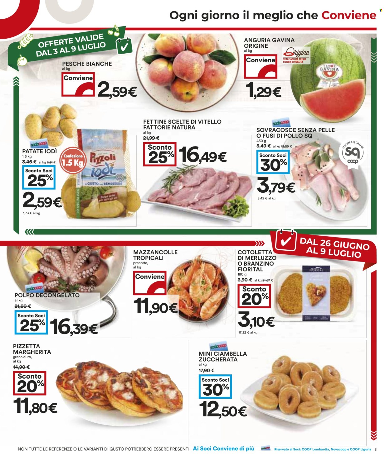 Volantino Coop - 26/6/2025 - 9/7/2025. Pagina 3