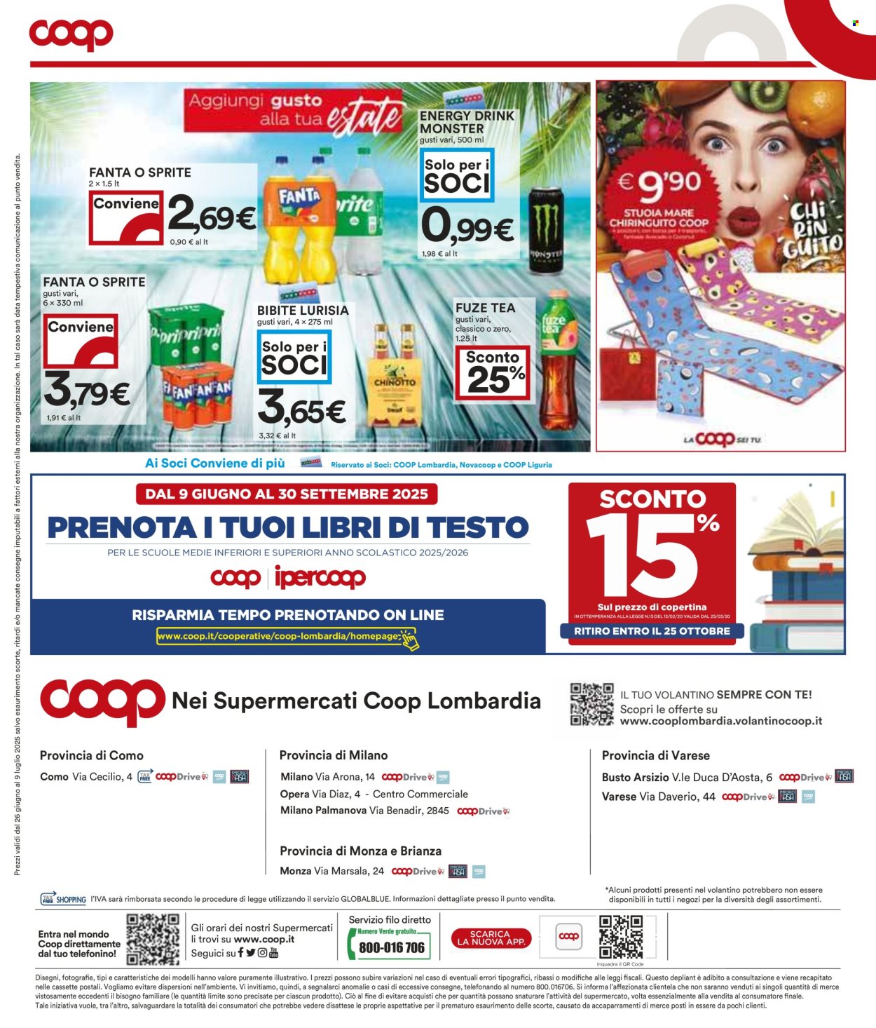 Volantino Coop - 26/6/2025 - 9/7/2025. Pagina 24