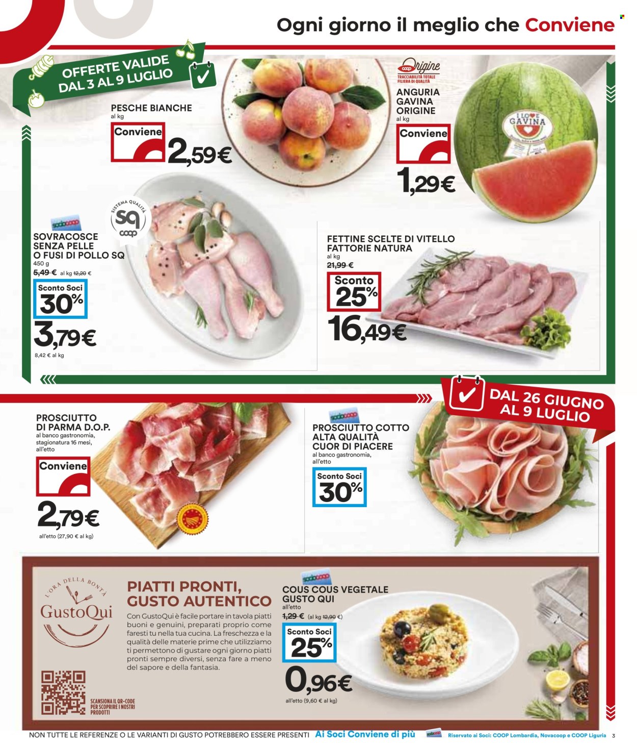 Volantino Coop - 26/6/2025 - 9/7/2025. Pagina 3