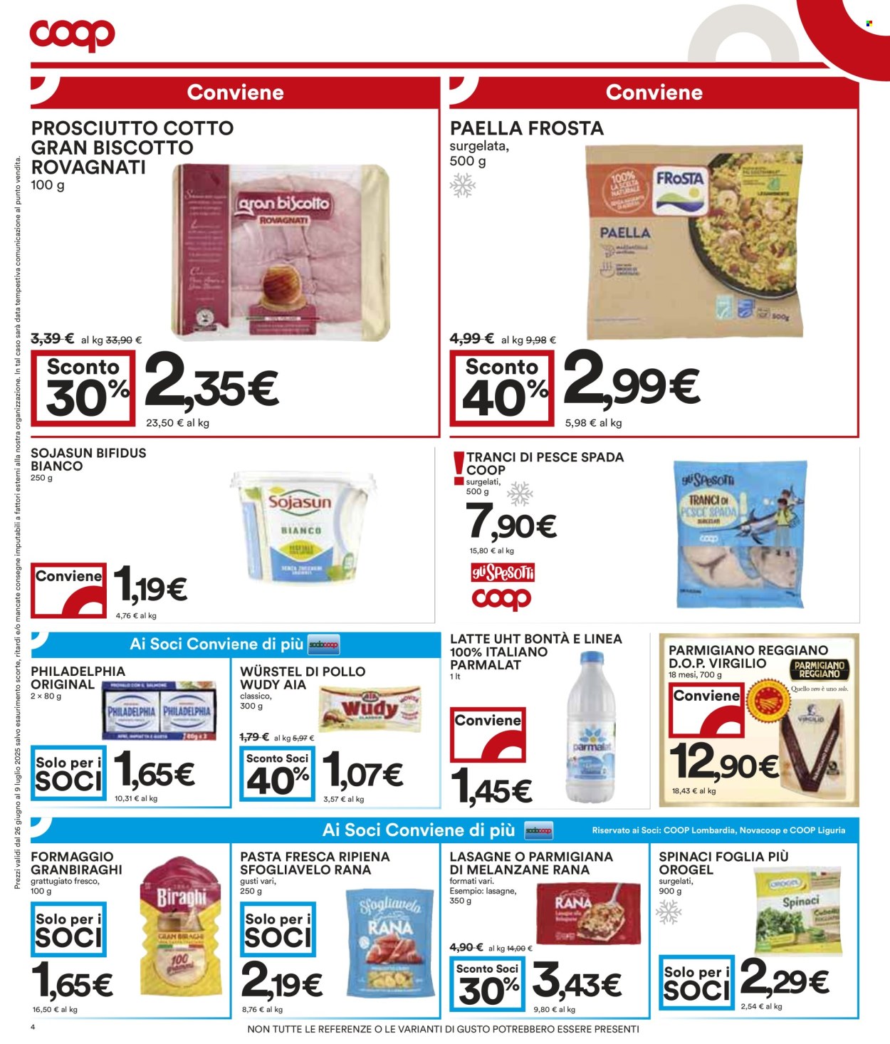 Volantino Coop - 26/6/2025 - 9/7/2025. Pagina 4