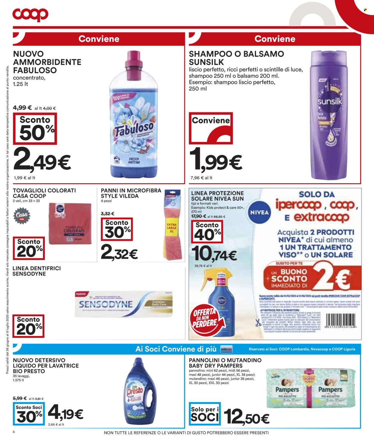 Volantino Coop - 26/6/2025 - 9/7/2025. Pagina 6