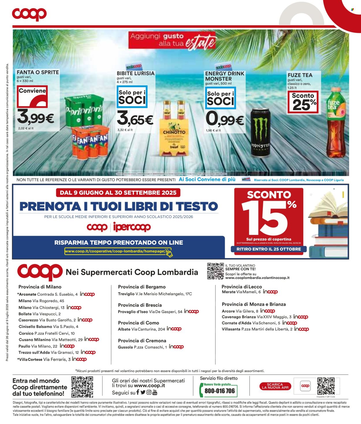 Volantino Coop - 26/6/2025 - 9/7/2025. Pagina 8