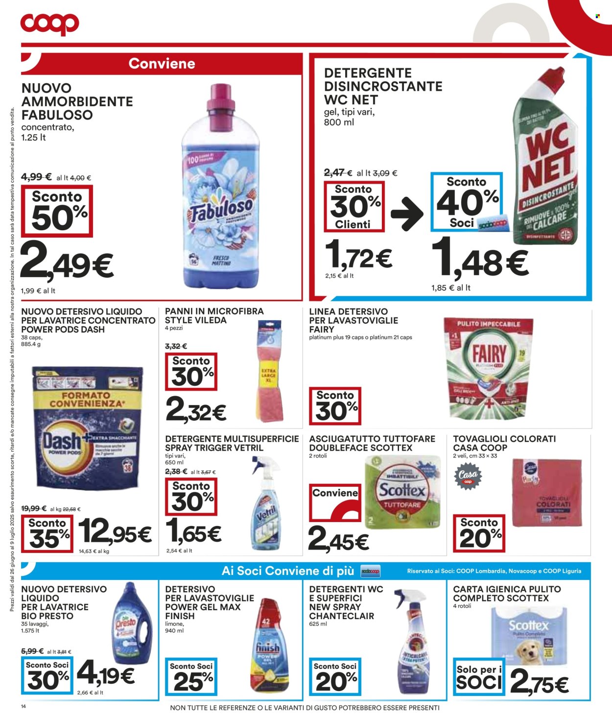Volantino Coop - 26/6/2025 - 9/7/2025. Pagina 14