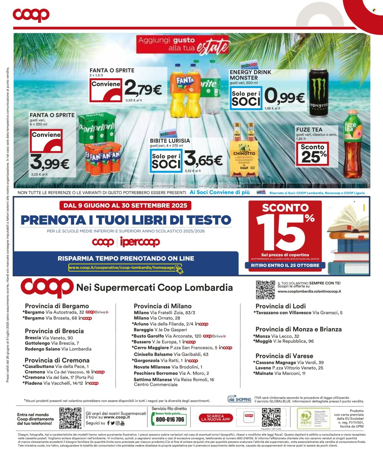 Volantino Coop - 26/6/2025 - 9/7/2025. Pagina 17