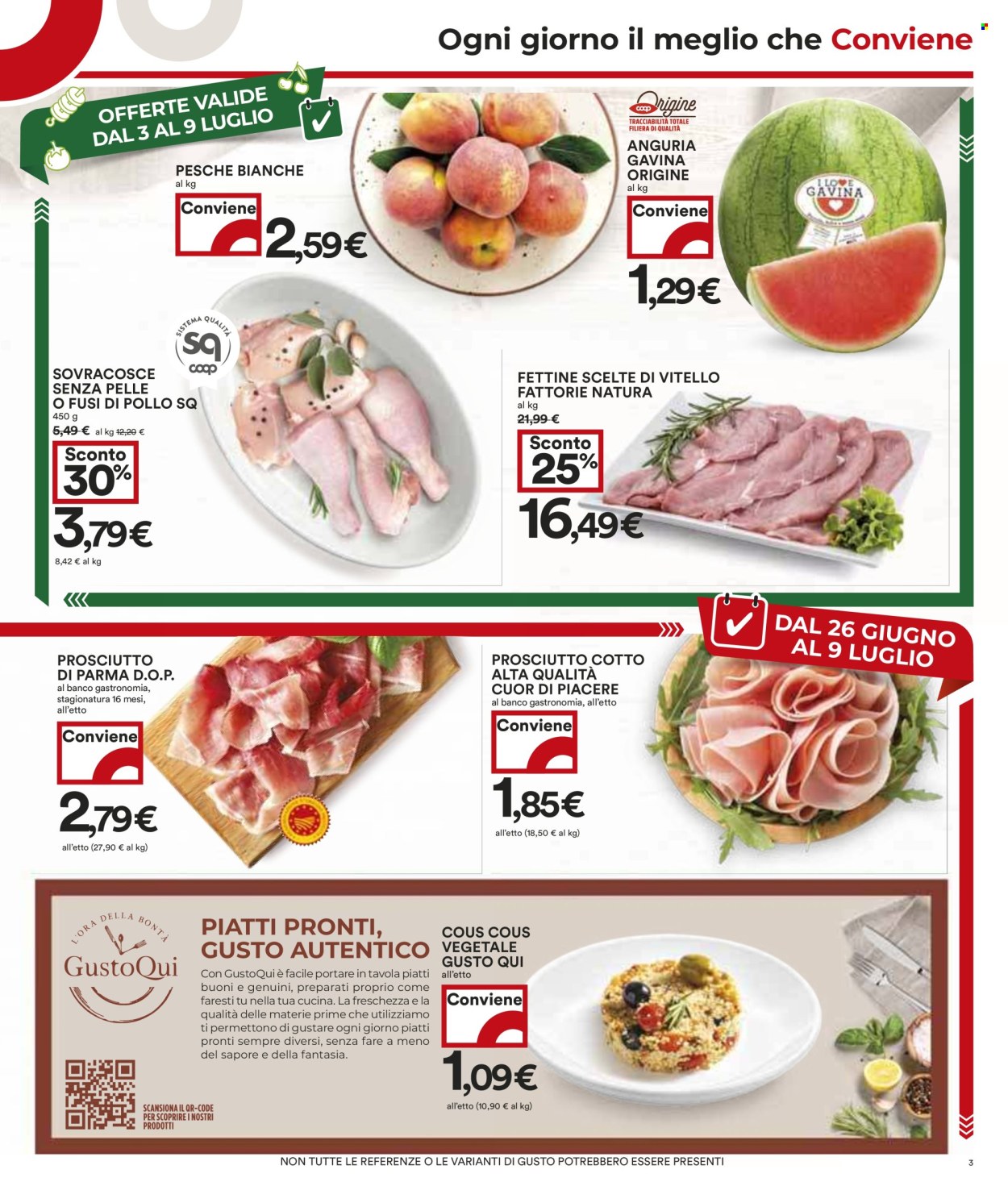 Volantino Coop - 26/6/2025 - 9/7/2025. Pagina 3