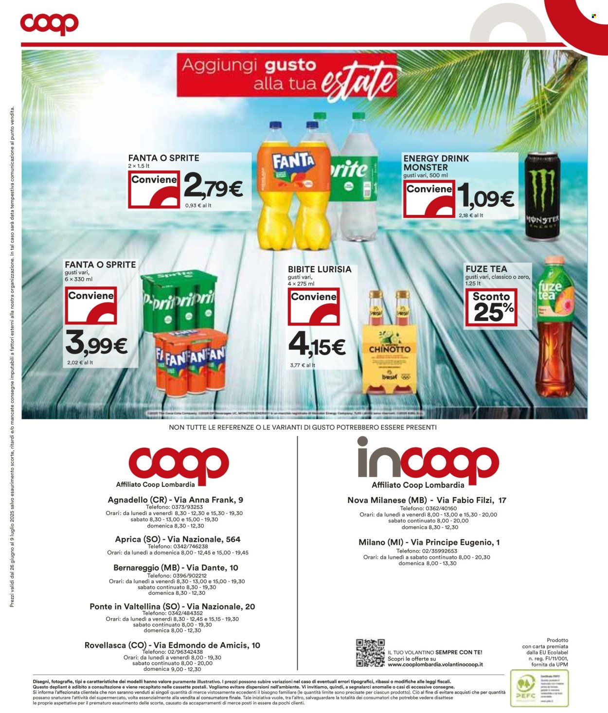 Volantino Coop - 26/6/2025 - 9/7/2025. Pagina 17