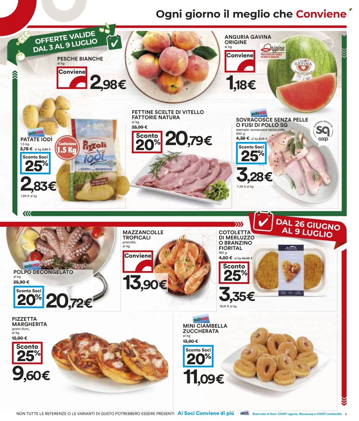 Volantino Coop - 26/6/2025 - 9/7/2025. Pagina 3