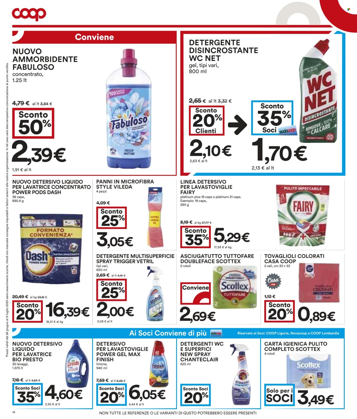 Volantino Coop - 26/6/2025 - 9/7/2025. Pagina 14