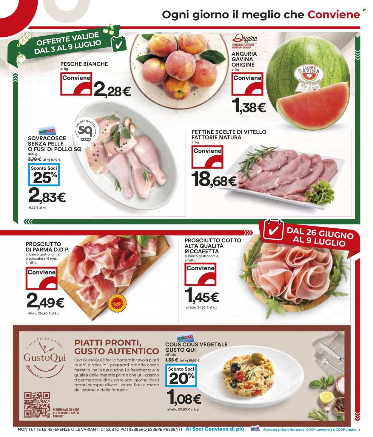 Volantino Coop - 26/6/2025 - 9/7/2025. Pagina 3